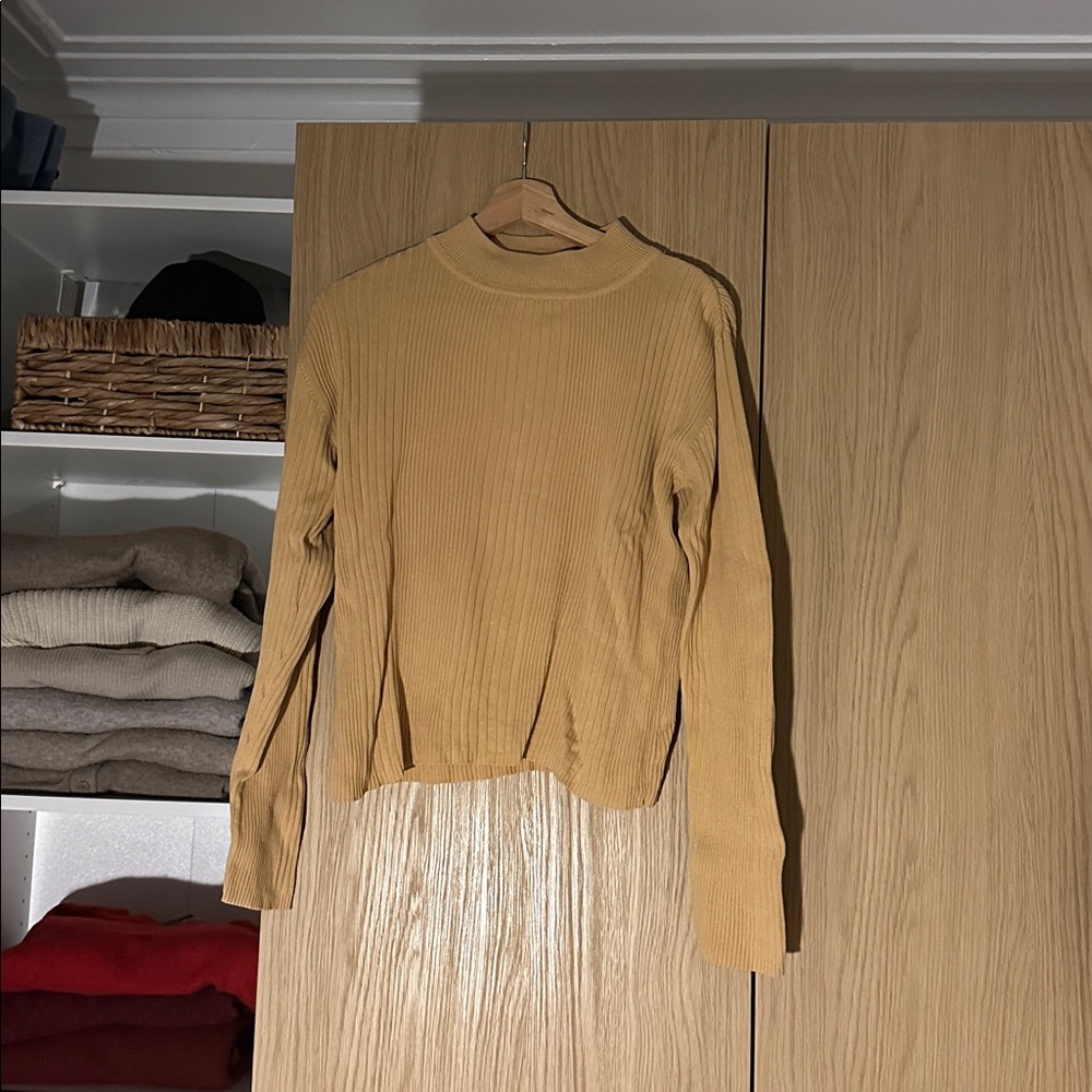 Women's Tan Sweater
